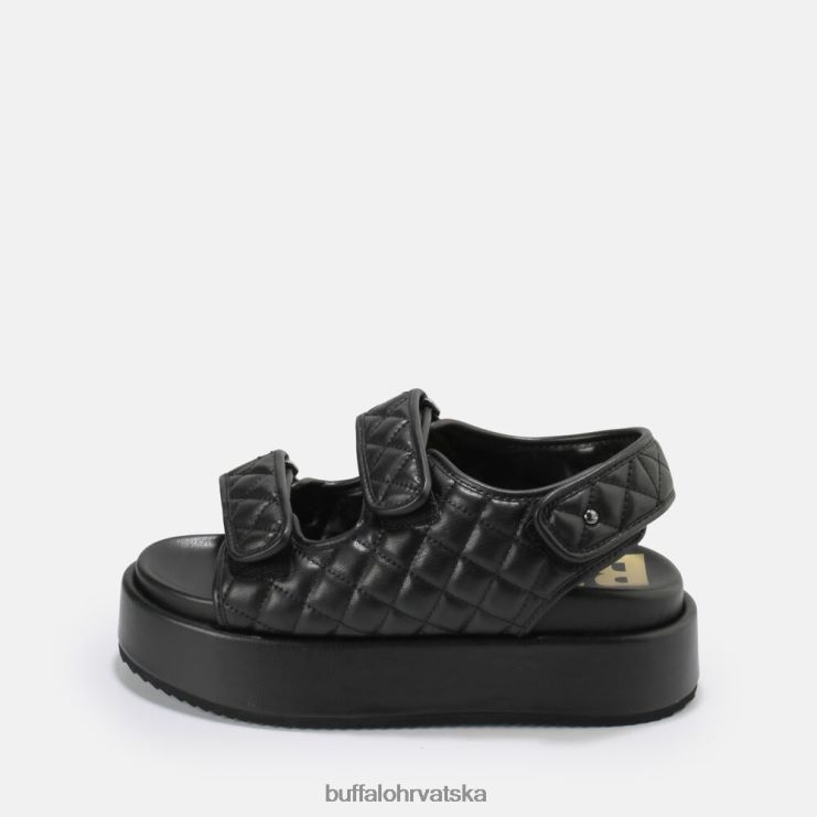 crno Buffalo noa poplun sandale s platformom veganske |sandale TDD6T786